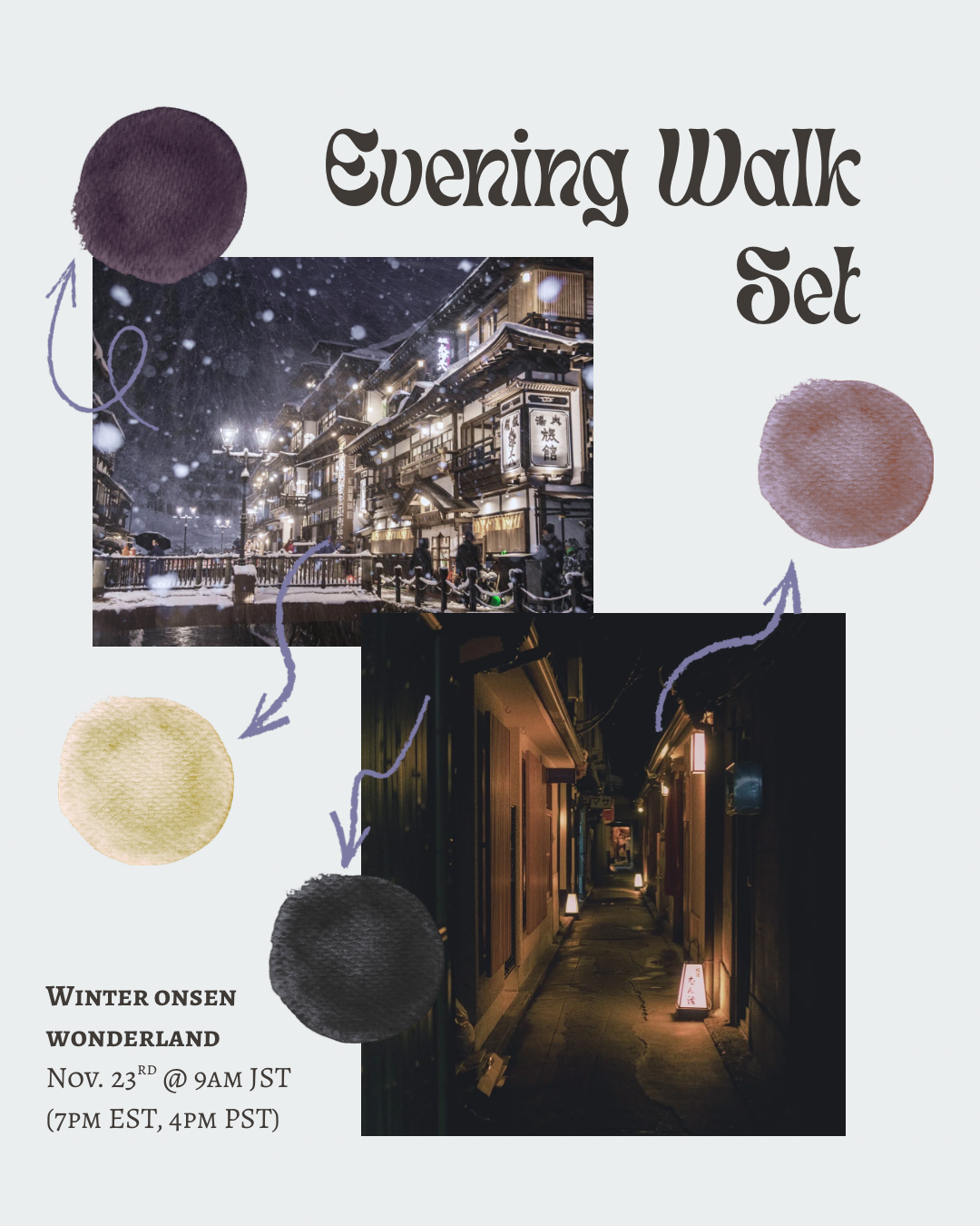 PREORDER - Winter Onsen Wonderland Sock Sets