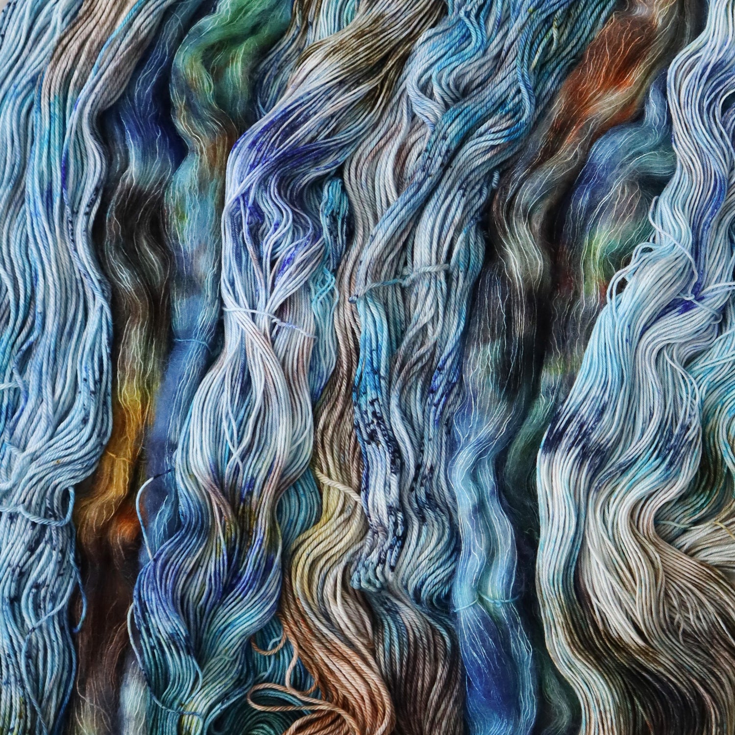 カリフォルニアの海岸 - Superwash Merino Nylon Sock