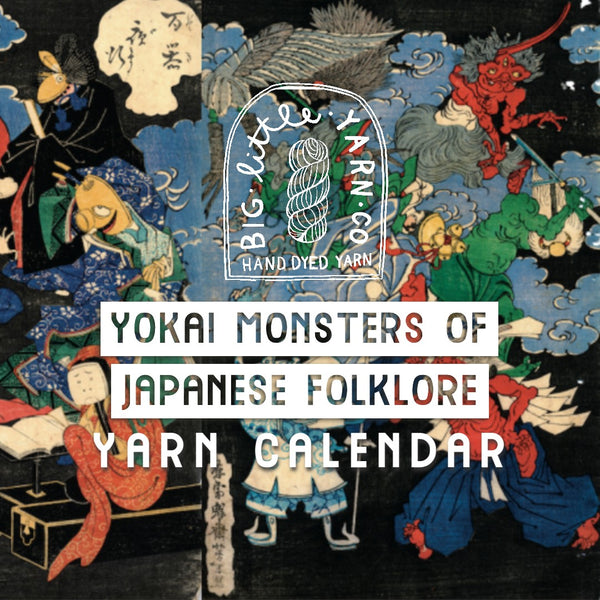 Yokai Monsters of Japanese Folklore - Half Sized Yarn Calendar