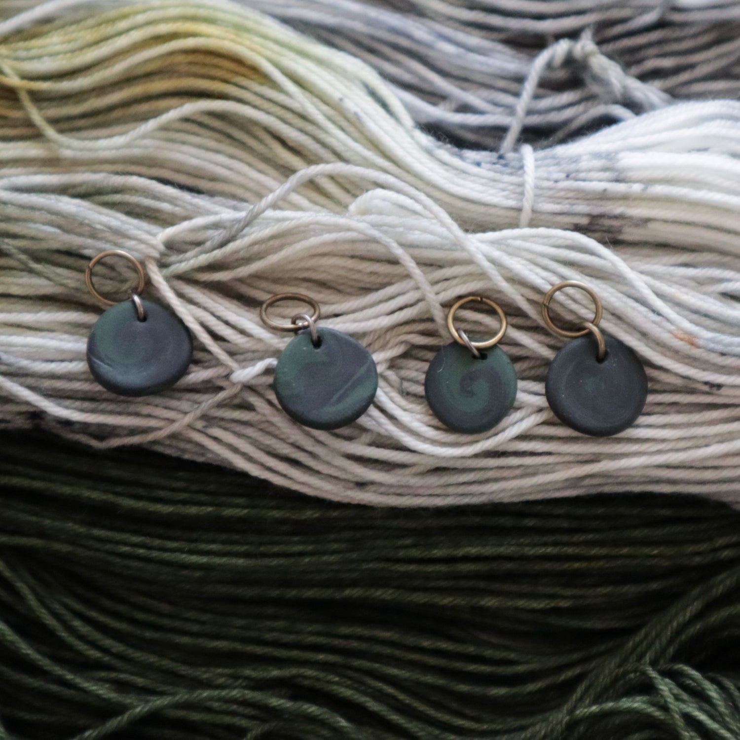 Preorder - Nori Handmade Clay Stitch Markers